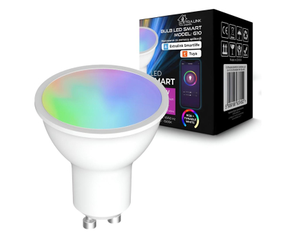 Inteligentne oświetlenie ExtraLink Inteligentna żarówka LED G10 (GU10, RGB, WIFI)